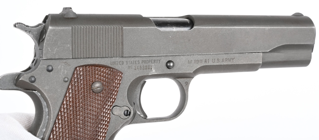 SUPERIOR WW2 ITHACA 1911-A1 .45 PISTOL | Proxibid