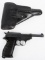 WW2 GERMAN CYQ P-38 PISTOL WITH HOLSTER