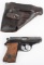 WW2 WALTHER PPK PARTY LEADER 7.65 CAL PISTOL