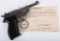 RARE CAPTURED NAZI INSPECTED SVW 45 P-38 PISTOL