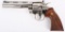 FACTORY NICKEL COLT PYTHON REVOLVER - 1978