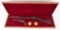 DELUXE CASED WINCHESTER COLT 44-40 SET