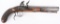 ELAGANT HENRY NOCK 13 BORE FLINT PISTOL