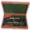 CASED LONDON PAIR OF REILLY MUFF PISTOLS
