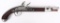US MODEL 1817 SPRINGFIELD FLINTLOCK MARTIAL PISTOL