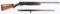RARE FELIX FUNKEN ENGRAVED BROWNING A5 2 BBL, SET