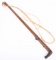 UNUSUAL HORSE HEAD CANE GUN WHIP