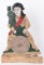 LARGE INDIAN 19TH CENTURY MECHANICAL TARGET