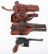 MAUSER MODEL 1930 BROOMHANDLE WITH HOLSTERS