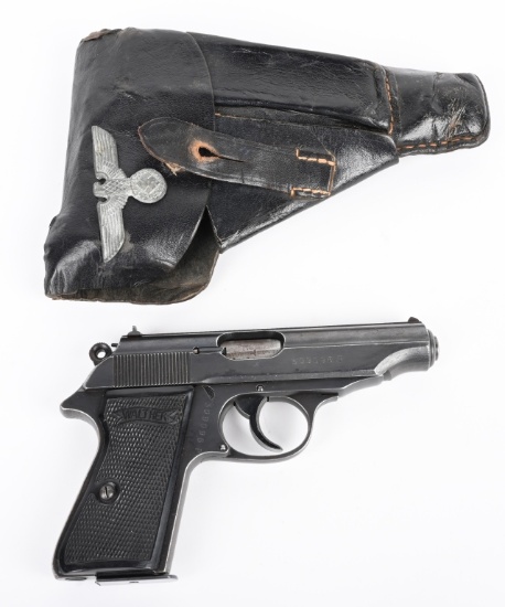 LATE WW2 WALTHER 7.65 PP PISTOL RIG