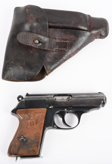 WW2 WALTHER PPK PARTY LEADER 7.65 CAL PISTOL