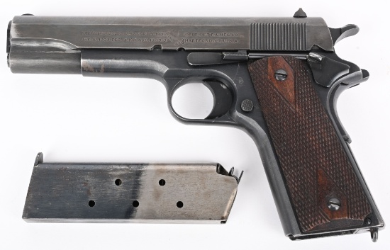 WW1 COLT MODEL 1911 BLACK ARMY MFG 1918