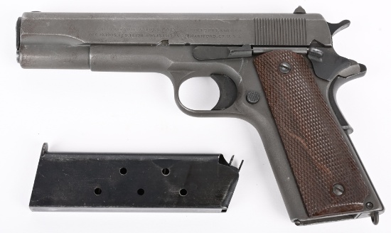WW1 COLT MODEL 1911 PISTOL REBUILT FOR WW2 ISSUE