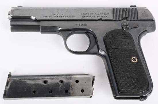 FINE COLT MODEL 1903 SEMI AUTO POCKET PISTOL