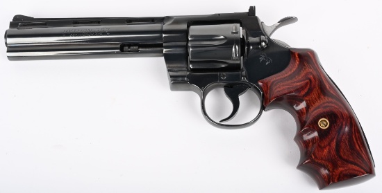 FINE COLT PYTHON DOUBLE ACTION REVOLVER - 1976