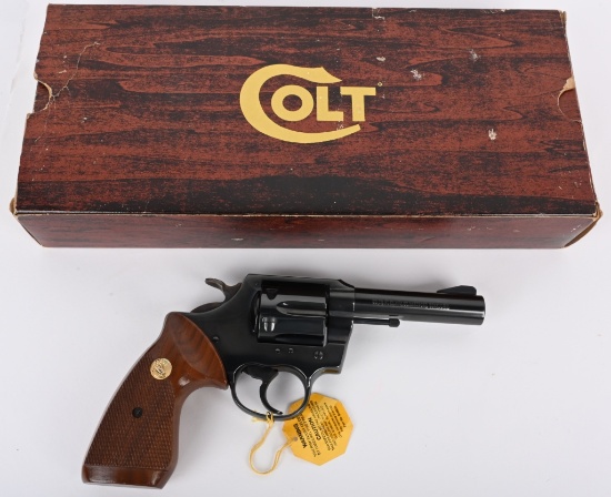 BOXED COLT LAWMAN MARK III DOUBLE ACTION REVOLVER