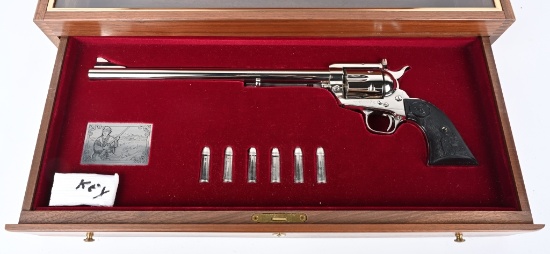 CASED COLT NED BUNTLINE COMMEMORATIVE REVOLVER
