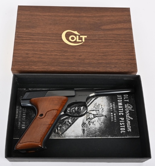 BOXED COLT WOODSMAN 4.5" TARGET PISTOL
