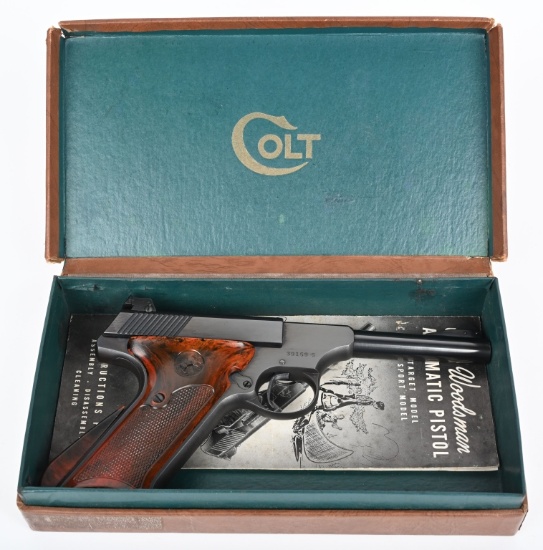 BOXED COLT WOODSMAN 4.5" TARGET PISTOL