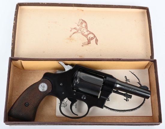 RARE BOXED COLT COURIER .22 REVOLVER
