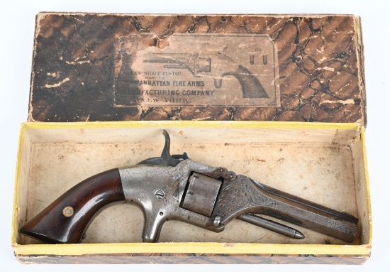 FACTORY BOXED MANHATTAN 22 FIRST MODEL REVOLVER