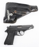 LATE WW2 WALTHER 7.65 PP PISTOL RIG