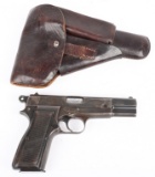 WW2 GERMAN INSPECTED BROWNING HIGH POWER RIG
