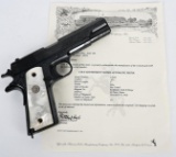 ENGRAVED COLT 1911 WITH 22 CONVERSION - TX SHIPPED