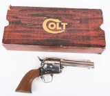 BOXED COLT SAA NICKEL 44SPL, REVOLVER