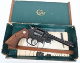 BOXED COLT OFFICERS MODEL MATCH REVOLVER