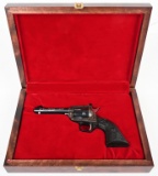 CASED COLT JOHN WAYNE NEW FRONTIER .22 REVOLVER