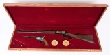 DELUXE CASED WINCHESTER COLT 44-40 SET