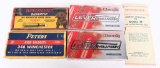 FOUR BOXES FACTORY LOADED 348 WIN, AMMUNITION