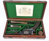PRIME CASED .52 BORE ADAMS PERCUSSION REVOLVER