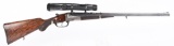 G.L RASCH DOUBLE RIFLE WITH CLAMSHELL ACTION