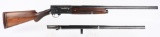 RARE FELIX FUNKEN ENGRAVED BROWNING A5 2 BBL, SET