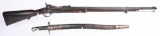 ENFIELD SNIDER RIFLE DATED 1869 W/BAYONET.
