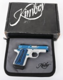BOXED KIMBER MICRO 9 SAPPHIRE PISTOL