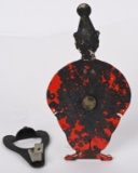 RARE 19TH CENTURY CLOWN KNOCK DOWN STEEL TARGET