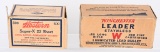 (2) 500 RD BOXES WINCHESTER .22 PICTURE BOX