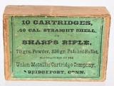 FULL BOX SHARPS .40 CALIBER CARTRIDGES