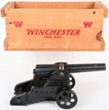 CRATED WINCHESTER MODEL 1898 SIGNAL 10 GA CANNON