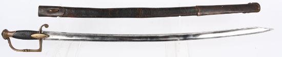 EARLY FRENCH NAPOLEONIC SWORD W/ SCABBARD