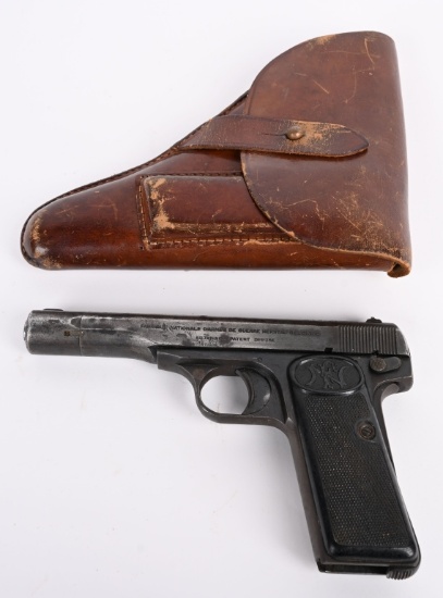 WW2 FN MODEL 1922 WITH GERMAN PROOFS