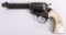 FINE COLT BISLEY REVOLVER WITH PEARLS