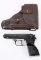 HUNGARIAN PA-63 SEMI AUTO PISTOL WITH HOLSTER