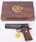 BOXED COLT MODEL 1911 GOLD CUP NATIONAL MATCH