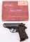 BOXED WALTHER MODEL PPK SEMI AUTO PISTOL