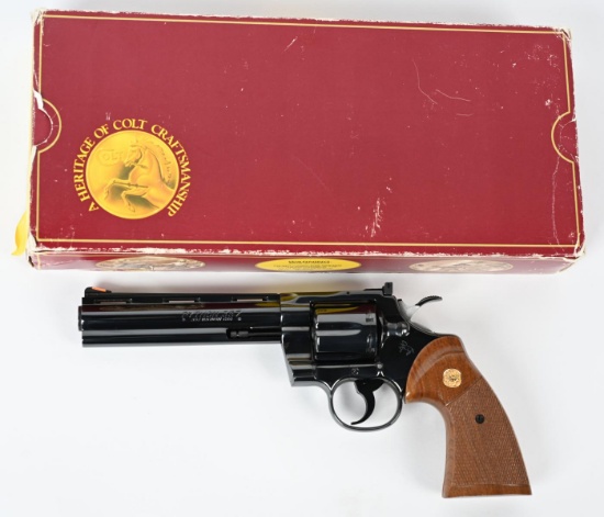 COLT PYTHON 357 REVOLVER IN ORIGINAL BOX