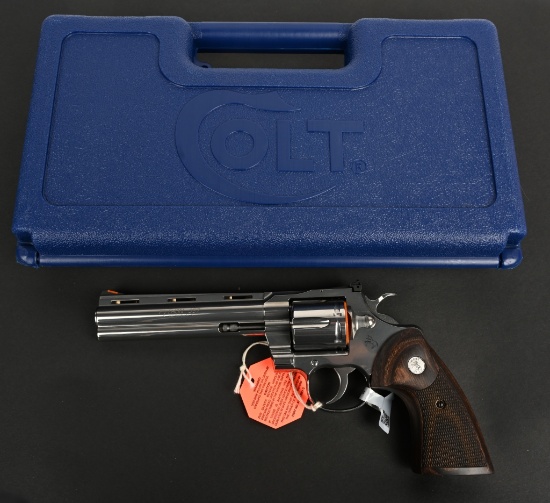 MIB STAINLESS COLT PYTHON REVOLVER
